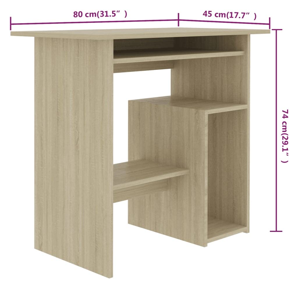 Sonoma Oak Computer Desk 31.5