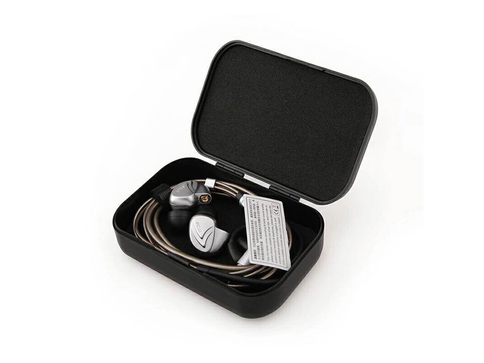 Fidue VIRGO A85 Hybrid In-Ear Earphones - 2BA+1DD Balanced Armature & Dynamic Driver - High Resolution Metal Earphones for Audiophiles, Music Lovers & Gaming Enthusiasts