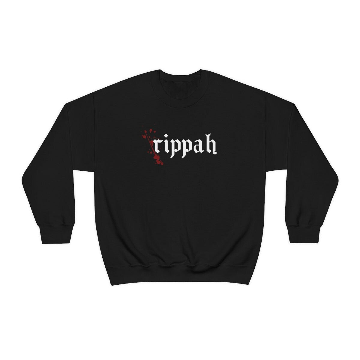 Rippah Sweatshirt | The Vampire Diaries TVD Fan Gift | Stefan Salvatore & Klaus Mikaelson Inspired Hoodie | Funny Vampire Diaries Merch | Perfect for Cosplay, Conventions & Fan Gatherings