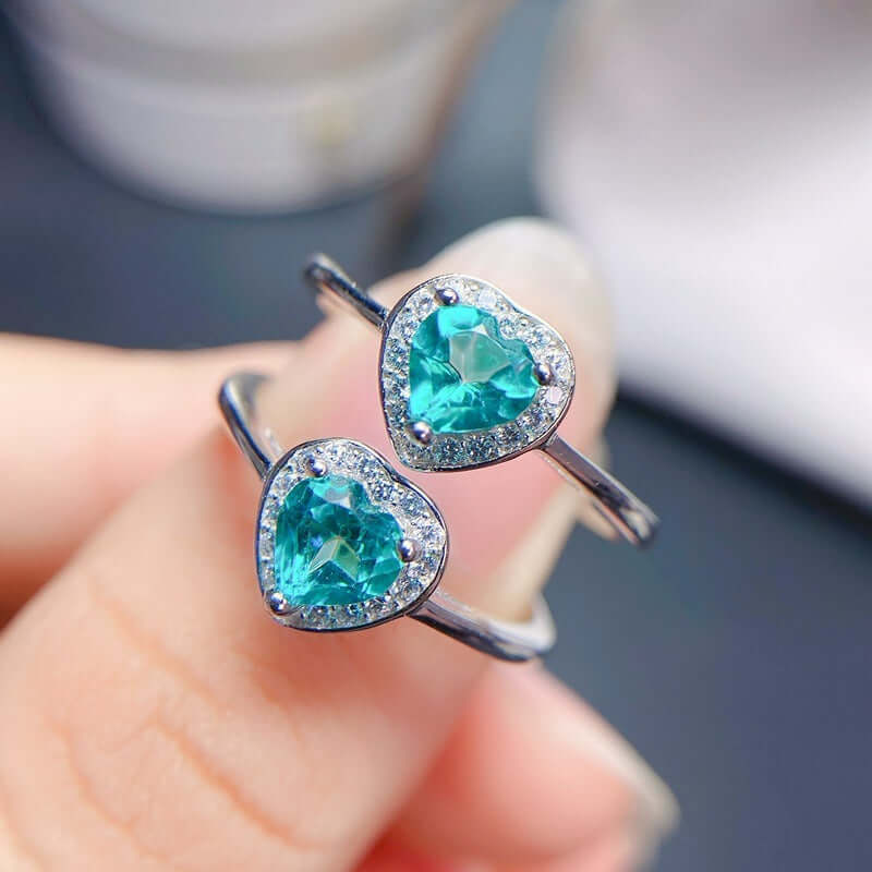 November Birthstone Ring - Green Topaz Jewelry for Women | Elegant Sterling Silver Ring for Birthdays, Anniversaries & Special Occasions | Perfect Gift for November Born