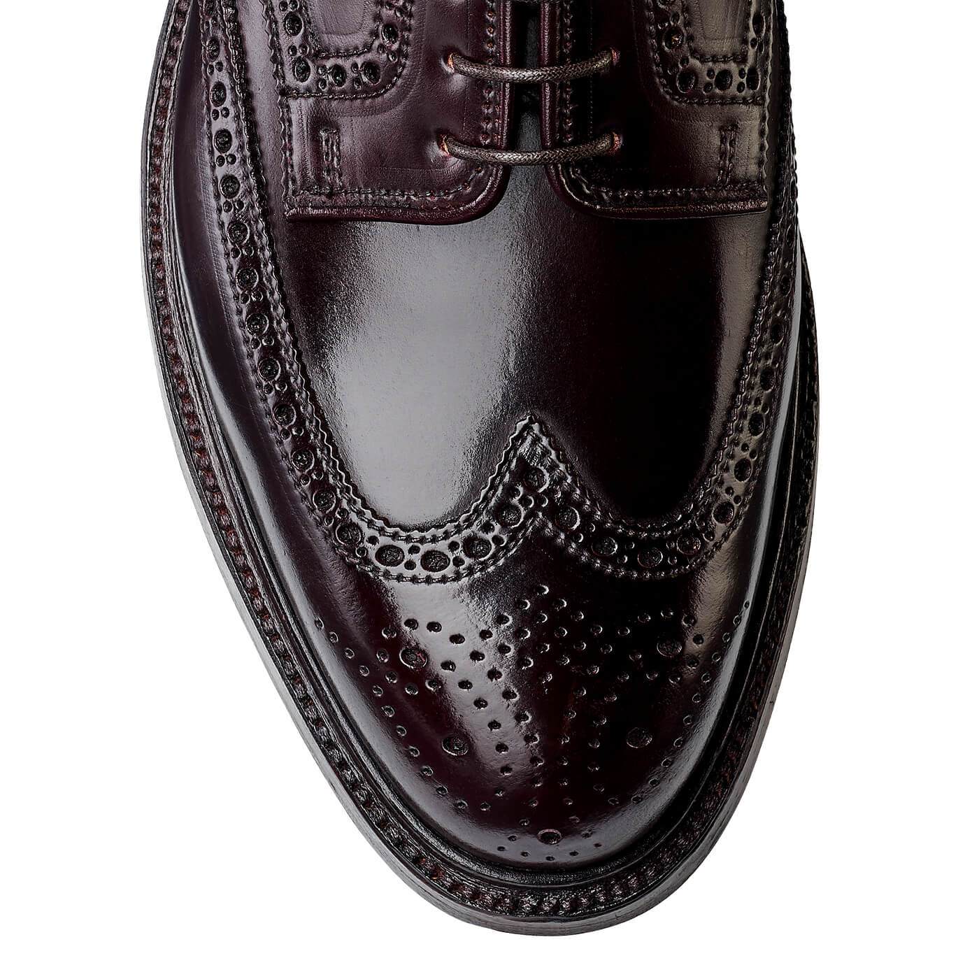 Premium Pembroke Burgundy Cordovan Leather Wallet - Stylish & Durable for Men's Everyday Use, Business, and Travel