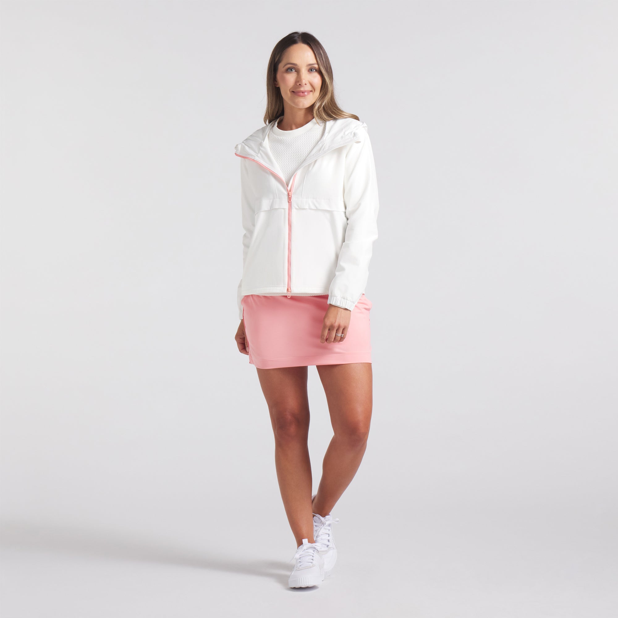 Women's Ripguard Full Zip Golf Jacket - Lightweight Waterproof Windbreaker for Outdoor Sports & Casual Wear | Perfect for Golfing, Hiking & Everyday Use
