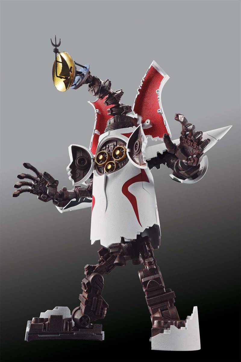 Bandai Chogokin Original Character Tower of the Sun Robot Action Figure - Collectible Anime Model Toy for Display & Play | Perfect for Anime Fans & Collectors
