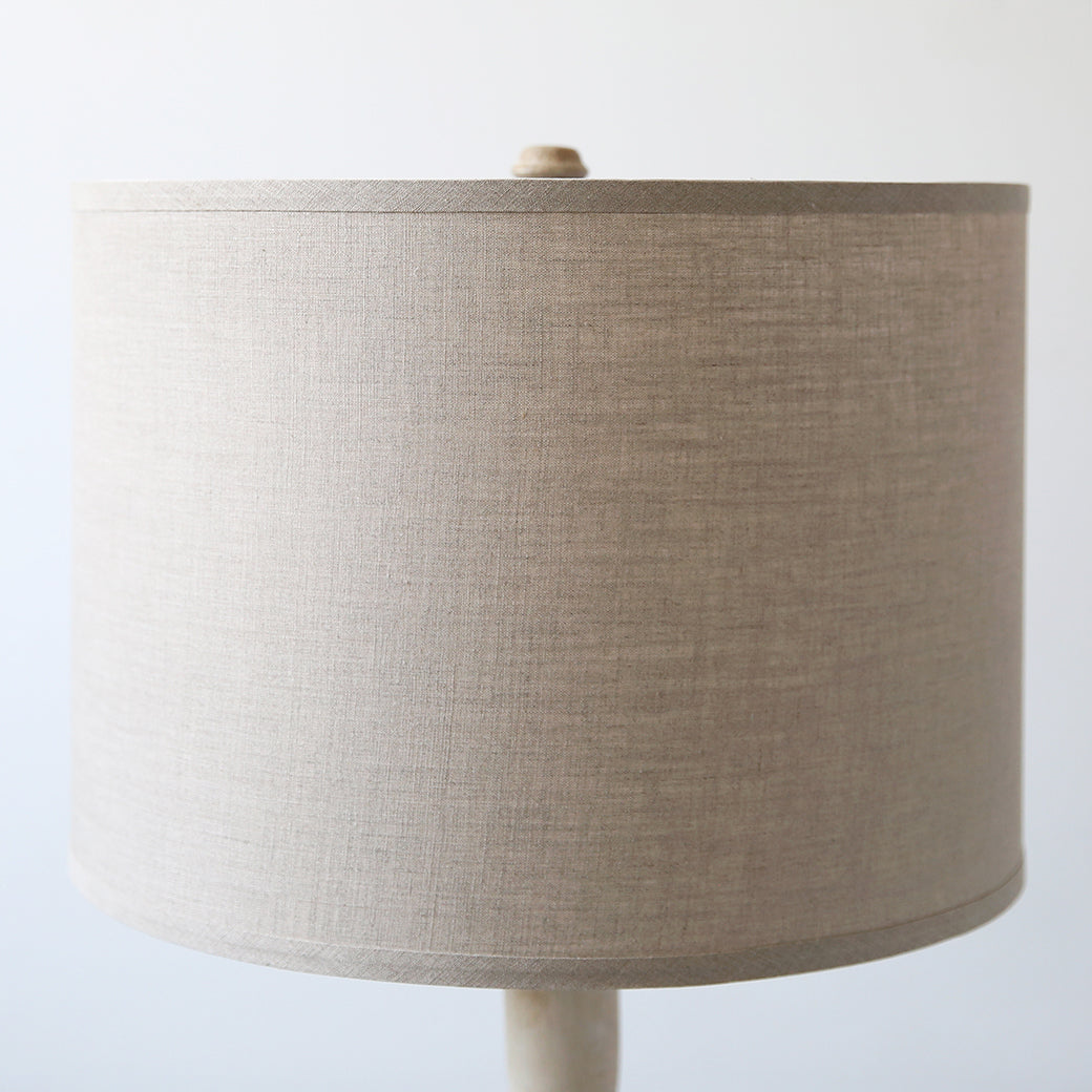 Cybil Whitewash Floor Lamp - Modern Farmhouse Style Adjustable Standing Light for Living Room, Bedroom & Office - Warm Ambient Lighting for Home Decor