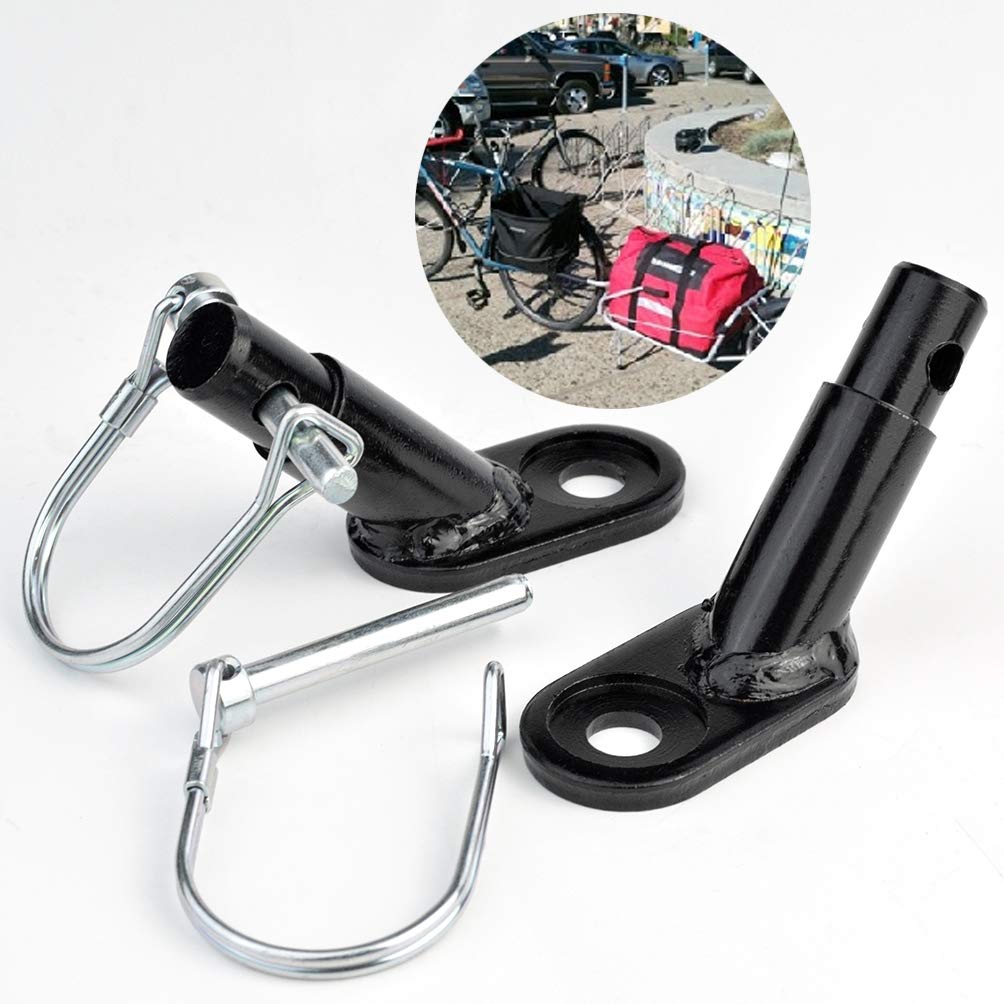 2 Pack Bike Trailer Coupler & Hitch Attachment - Universal Bike Trailer Connector for Instep & Most Bicycles - Perfect for Family Rides, Cargo Hauling & Outdoor Adventures