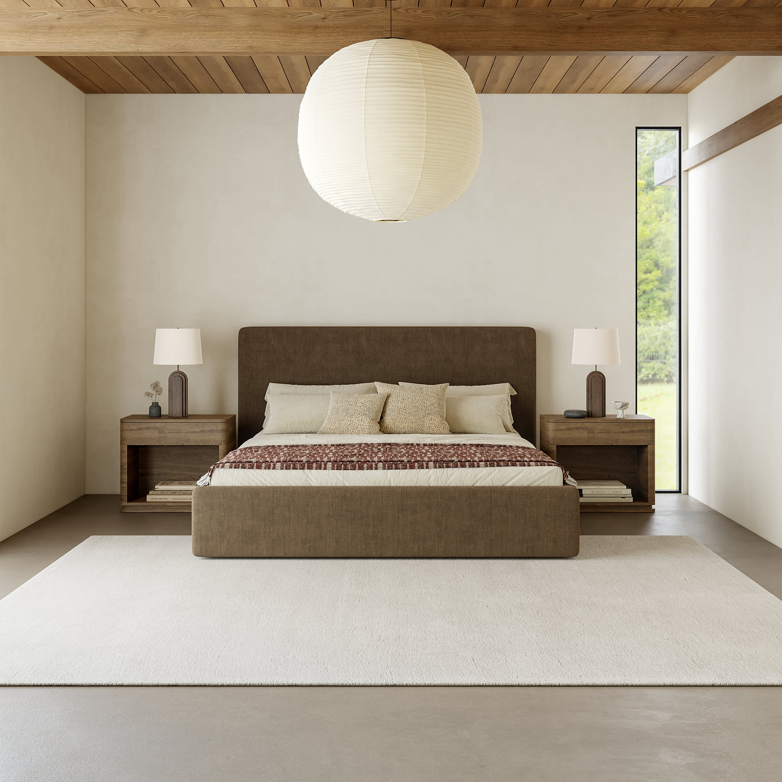 Premium Gaia New Zealand Wool Shag Rug - Soft Ivory Plush Carpet for Living Room, Bedroom & Nursery | Eco-Friendly Natural Fiber Floor Decor