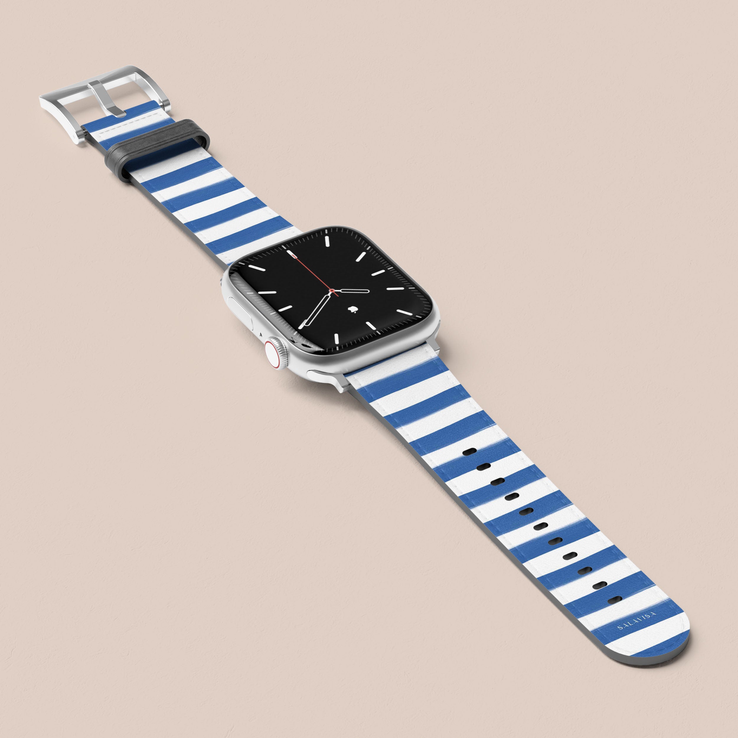 Premium Sailor Lines Apple Watch Band - Stylish & Durable Replacement Strap for Apple Watch Series 1-9 - Perfect for Sports, Workouts & Everyday Fashion