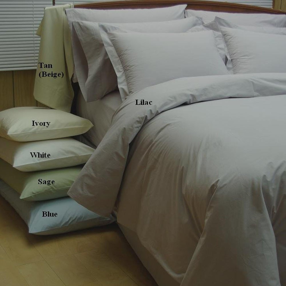 Royal Hotel 8-Piece Queen Size Bed-in-a-Bag Set - 250 Thread Count 100% Cotton Down Comforter with Sheets & Duvet Cover - Solid White Luxury Bedding for Hotels, Guest Rooms & Cozy Home Bedrooms