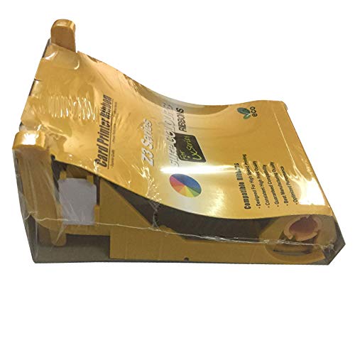 Zebra ZXP Series 3 Compatible Printer Ribbon - 1000 Prints Silver (PN 800033-807) | Ideal for ID Card Printing, Badge Making & Office Use