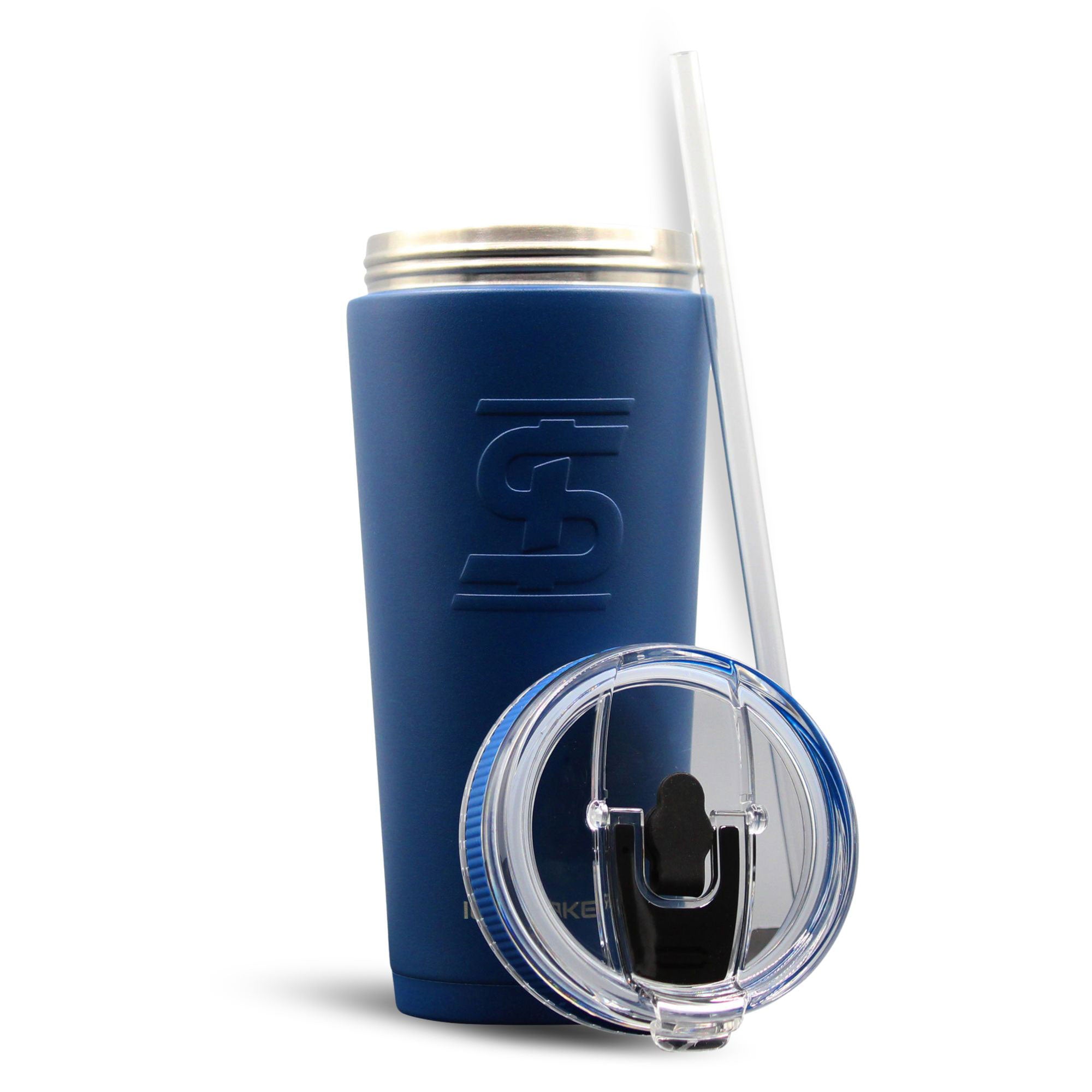 Official Chicago Cubs 26oz Insulated Stainless Steel Water Bottle with Flex Lid - Navy Blue - Perfect for Baseball Games, Gym & Outdoor Activities