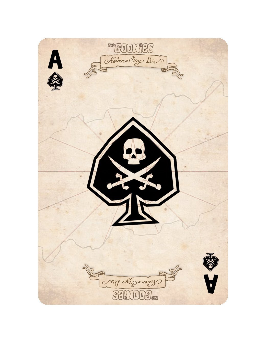 Albino Dragon The Goonies Playing Cards - Limited Edition Collectible Deck for Card Games, Magic Tricks & Poker Night | Perfect for Movie Fans, Collectors & Game Nights