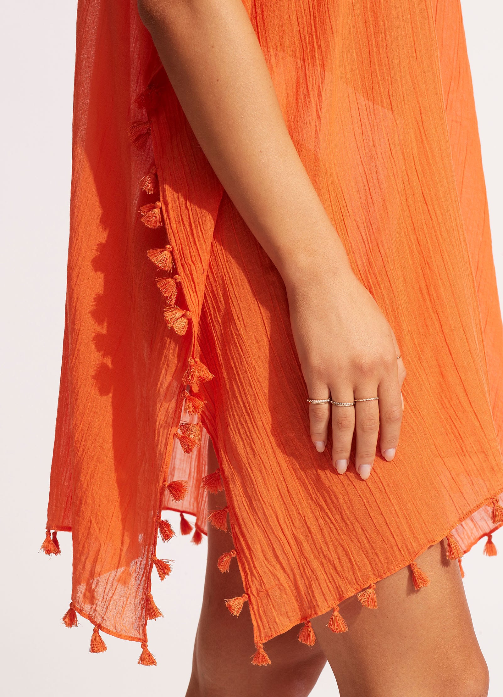 Amnesia Kaftan - Flowy Boho Maxi Dress with Mandarin Collar | Beach Cover Up, Summer Vacation Outfit, Festival Fashion