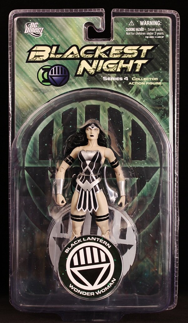 Blackest Night Series 4: Wonder Woman DC Comics Action Figure Collectible - Perfect for Display, Cosplay & Superhero Fans
