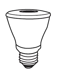 High-Quality 7PAR20 LED Light Bulbs 40W 5000K Daylight White - Perfect Replacement for Batteries & Bulbs - Ideal for Home, Office, and Commercial Lighting
