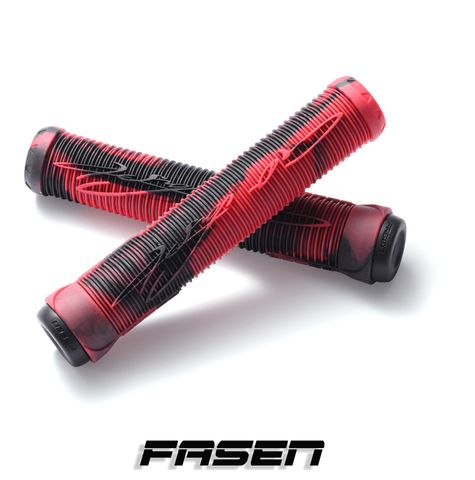 Fasen V2 Hand Grips - Red & Black - Perfect for Home Gym, Strength Training, and Rehabilitation Exercises