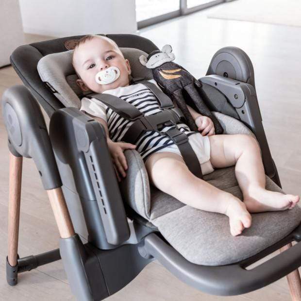 Maxi Cosi Minla 6-in-1 Adjustable Baby High Chair for Infants & Toddlers - Convertible Dining, Feeding, and Play Seat for Home & Restaurant Use