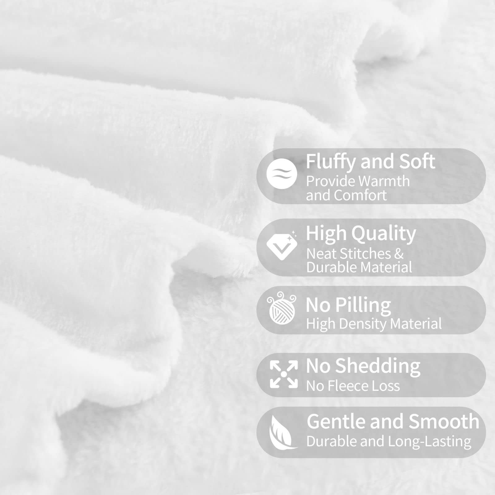 YYHHAOFA Flannel Blanket - 66 x 90 Inches Large, Soft & Warm Fleece Throw - Skin-Friendly, Durable & Easy Care - Perfect for Cookies, Snacks & Cozy Movie Nights