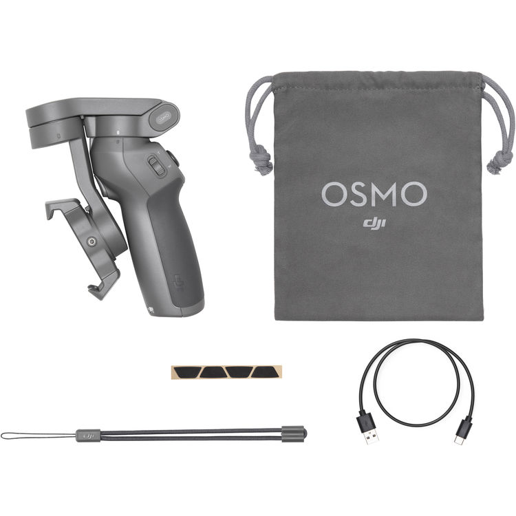 Osmo Mobile 3 Smartphone Gimbal Stabilizer for iPhone & Android - 3-Axis Handheld Stabilization for Smooth Videos & Photos | Perfect for Vlogging, Travel & Content Creation