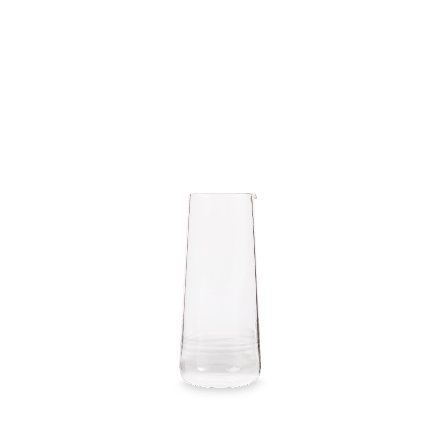 Luisa 500mL Clear Glass Carafe - Elegant Water Pitcher for Dining, Entertaining & Home Decor