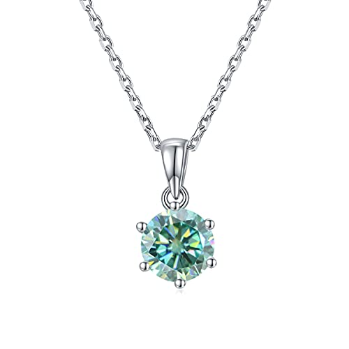 G-Green Moissanite Necklace