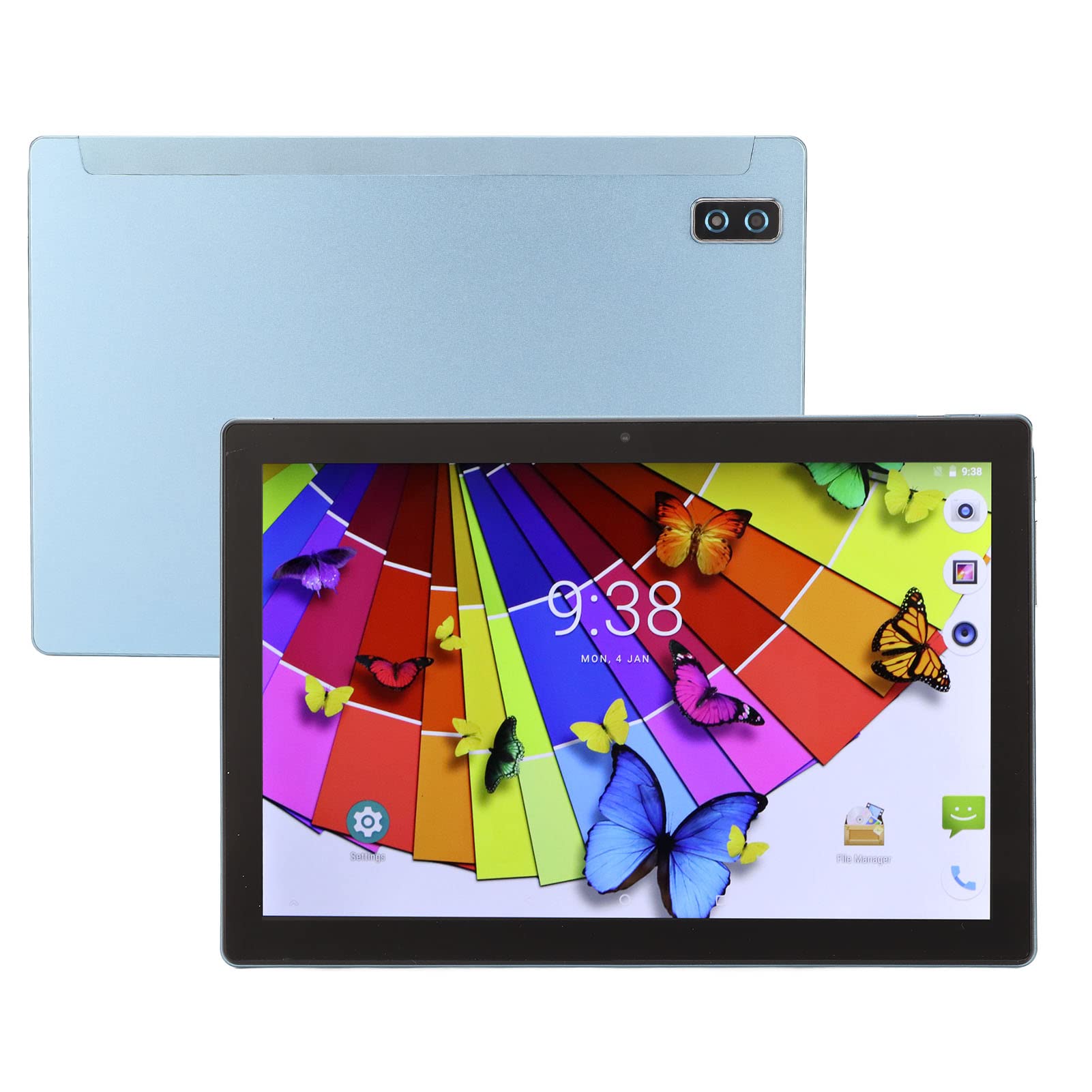 10.1 Inch Android Tablet - 8GB RAM 256GB ROM, 5G WiFi Octa-Core Portable Tablet with 8800mAh Battery (15 Days Standby), 1080x1920 IPS Screen - Perfect for Work, Study & Entertainment
