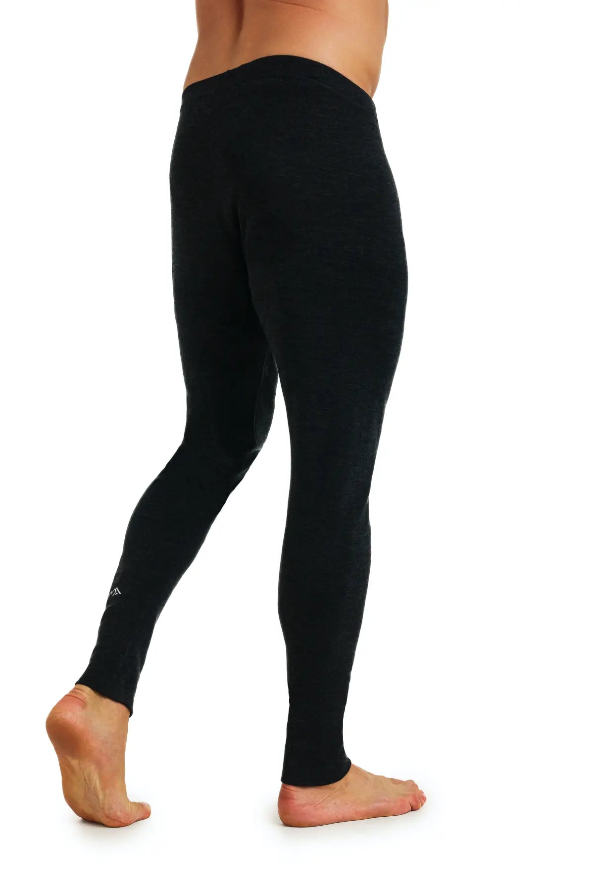 Premium Men's Merino Wool Pants 320 - Charcoal Grey for Hiking, Travel & Winter Comfort