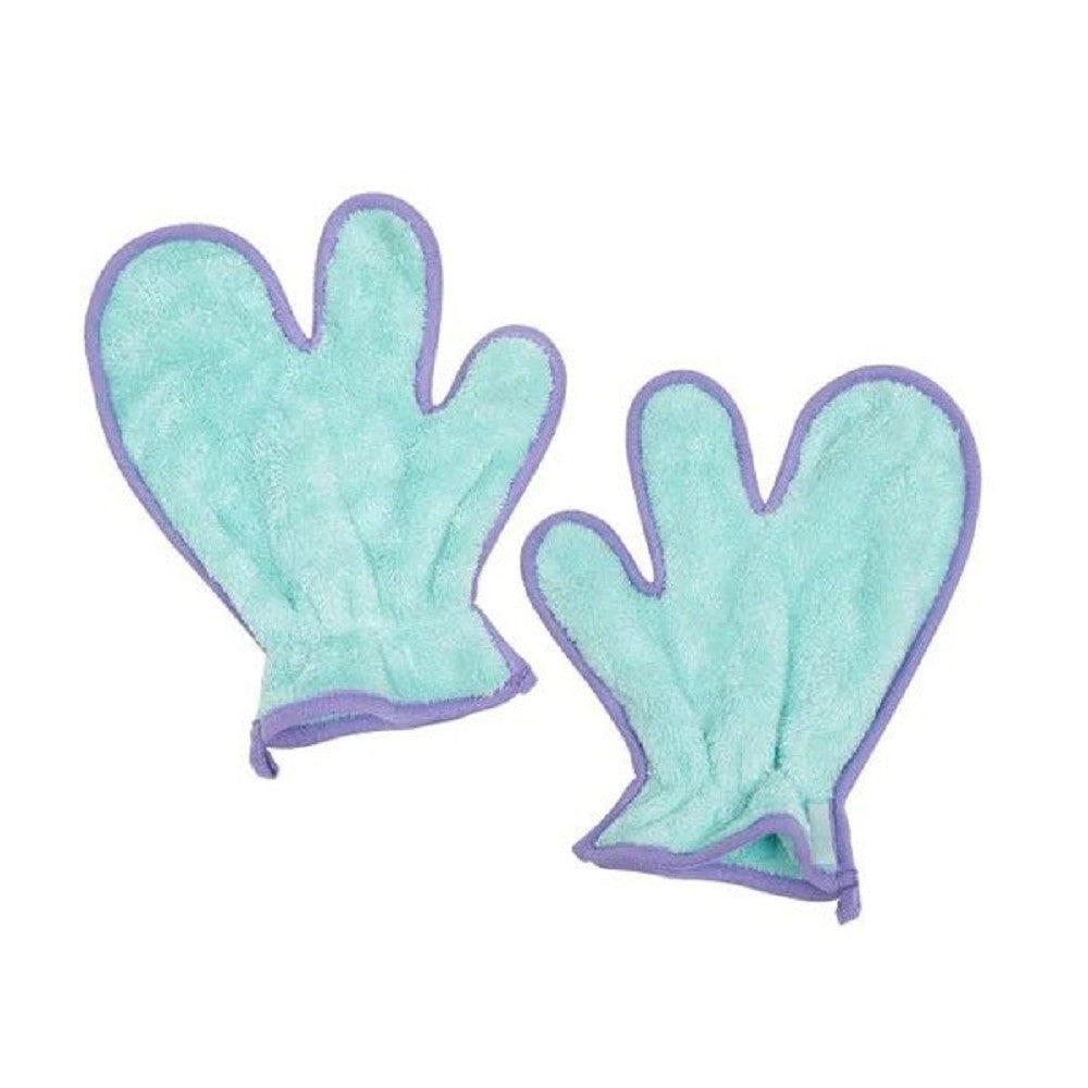 Premium Blueberry Glove Towel - Soft Exfoliating Bath & Shower Mitt for Spa & Skincare - Perfect for Body Scrubbing, Dead Skin Removal & Relaxation at Home