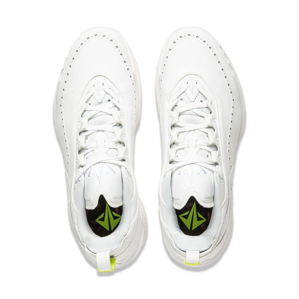 Jimmy Butler JB2 White Leather Basketball Shoes for Men - High-Performance Sneakers for Indoor & Outdoor Courts, Training, and Casual Wear