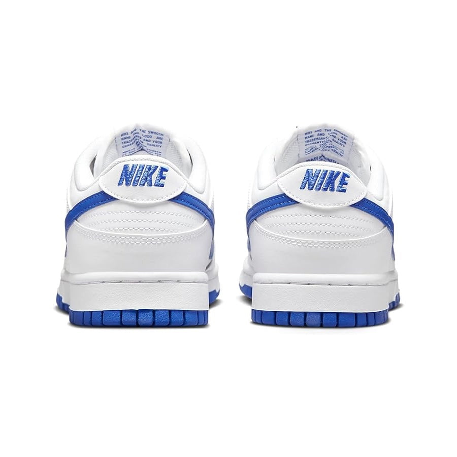 Nike Dunk Low Hyper Royal White Sneakers - Men's & Women's Casual Shoes for Running, Walking & Streetwear Fashion