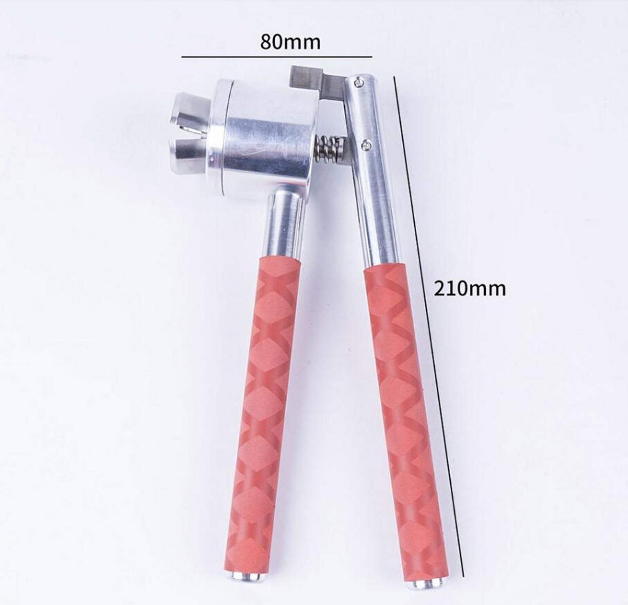 Manual Vial Crimper for 13mm 15mm 18mm 20mm Bottles - Handheld Sealing Machine for Perfume Vials, Essential Oil Bottles & Laboratory Use - Durable Capping Tool for Home DIY, Pharmacy & Cosmetic Packaging