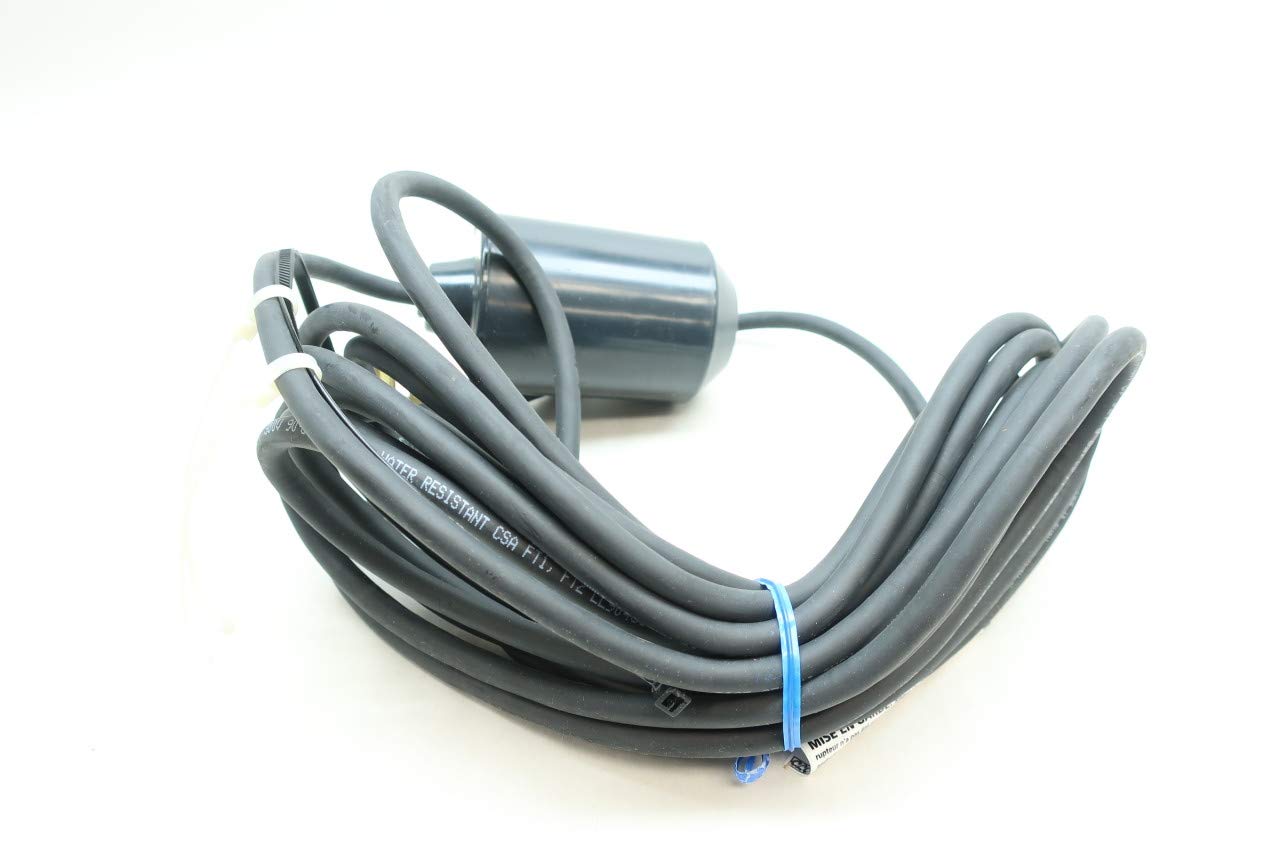 DAYTON 6PNU7A Float Switch 115V AC 1/2HP 13A D654660 - Water Level Control for Pumps, Tanks & Sump Applications