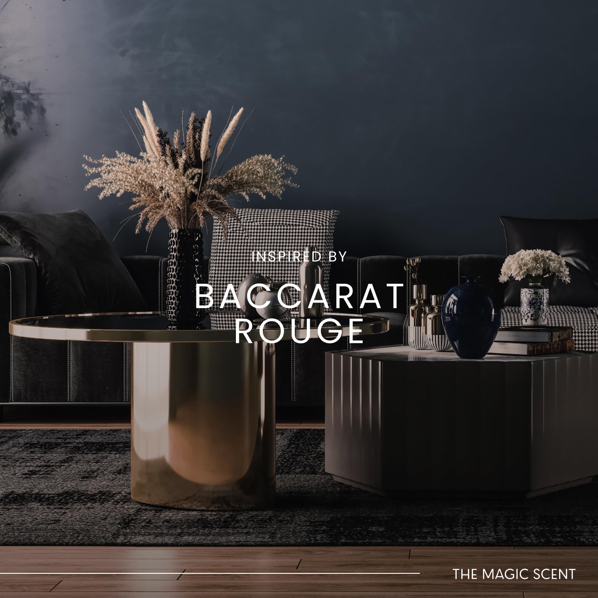 Premium Baccara Essential Oils for Diffusers - 500ml Aromatherapy Oil for HVAC, Cold-Air & Ultrasonic Diffusers | Inspired by Baccarat Rouge | Perfect for Home Spa, Yoga, Meditation & Relaxation