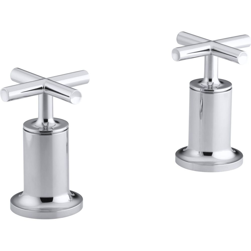 KOHLER K-T14429-3-CP Purist High-Flow Bath Valve Trim - Wall Mount for Bath or Deck - Polished Chrome Finish - Perfect for Modern Bathrooms & Spa-Like Showers