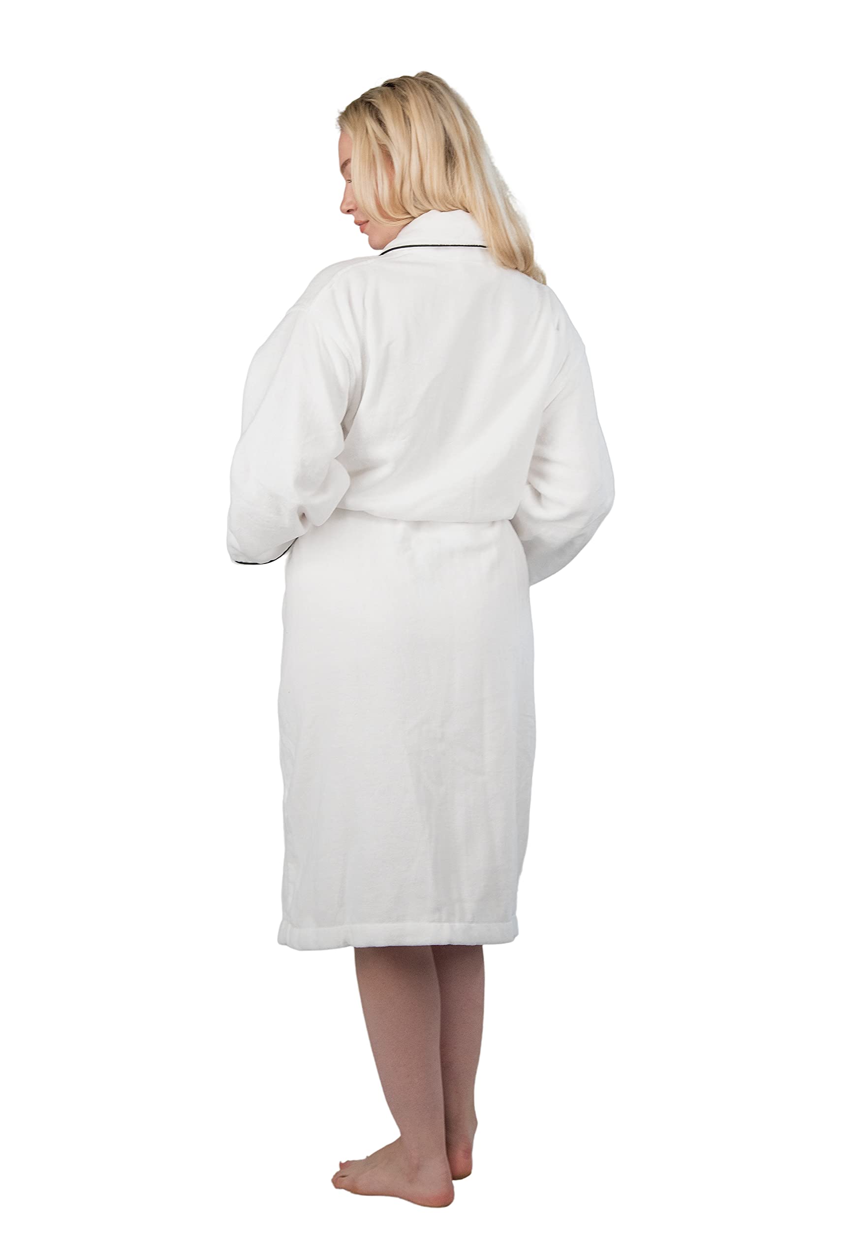 His and Hers Robes Gift Set - 2 Pack Soft Velour Bathrobes for Couples with Gift Box | Perfect for Anniversaries, Valentine's Day & Spa Nights at Home