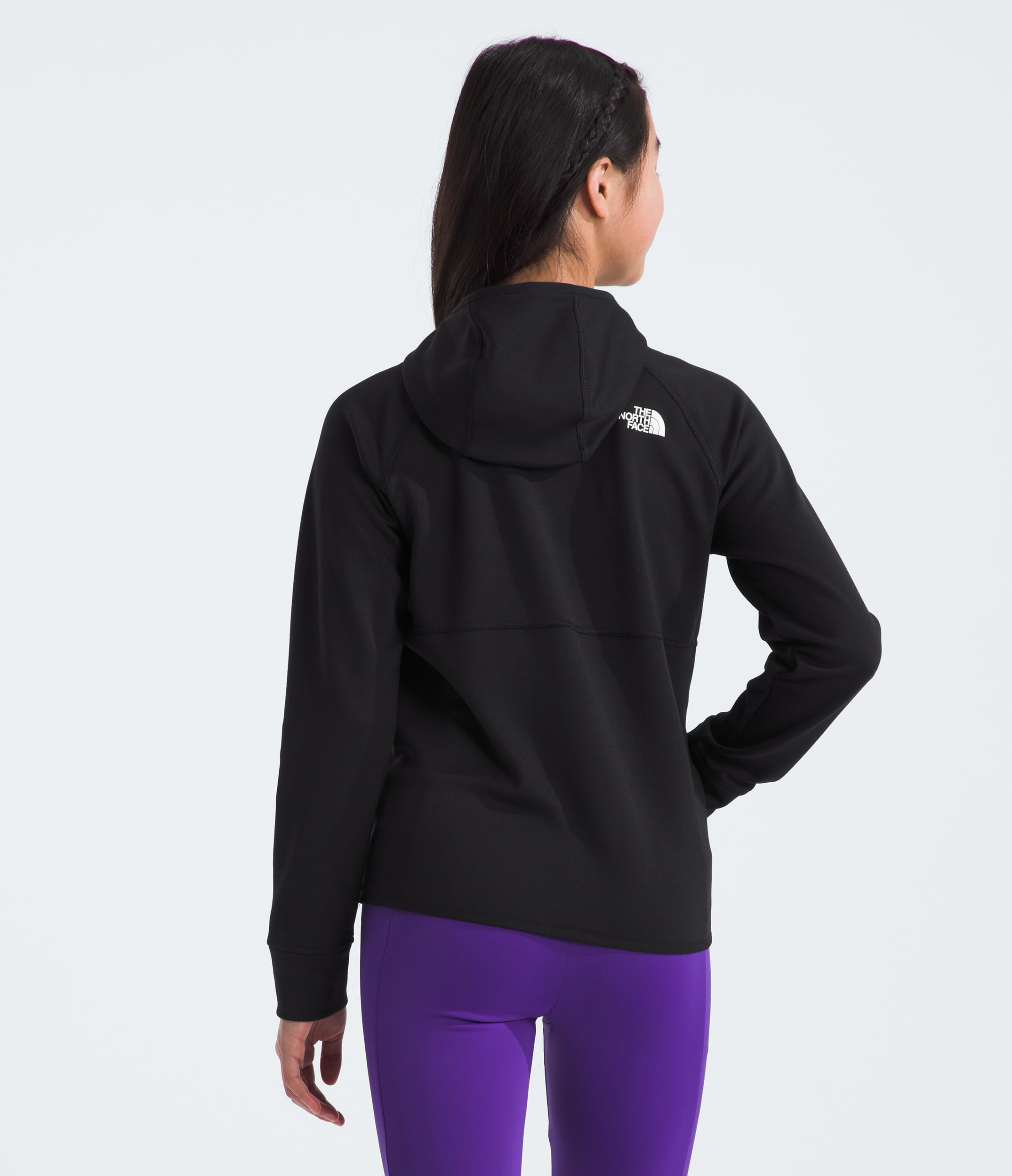 THE NORTH FACE Teen Canyonlands Full Zip Hoodie for Boys & Girls - Lightweight Fleece Jacket for Hiking, Camping & Outdoor Activities