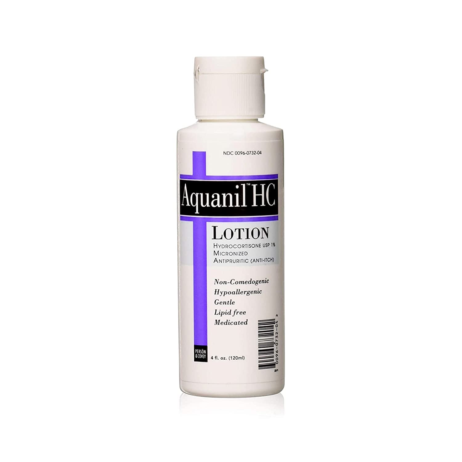Aquanil HC Lotion 4 oz (Pack of 3) - Fragrance-Free Moisturizing Lotion for Dry, Sensitive Skin - Perfect for Eczema & Dermatitis Relief at Home or Travel