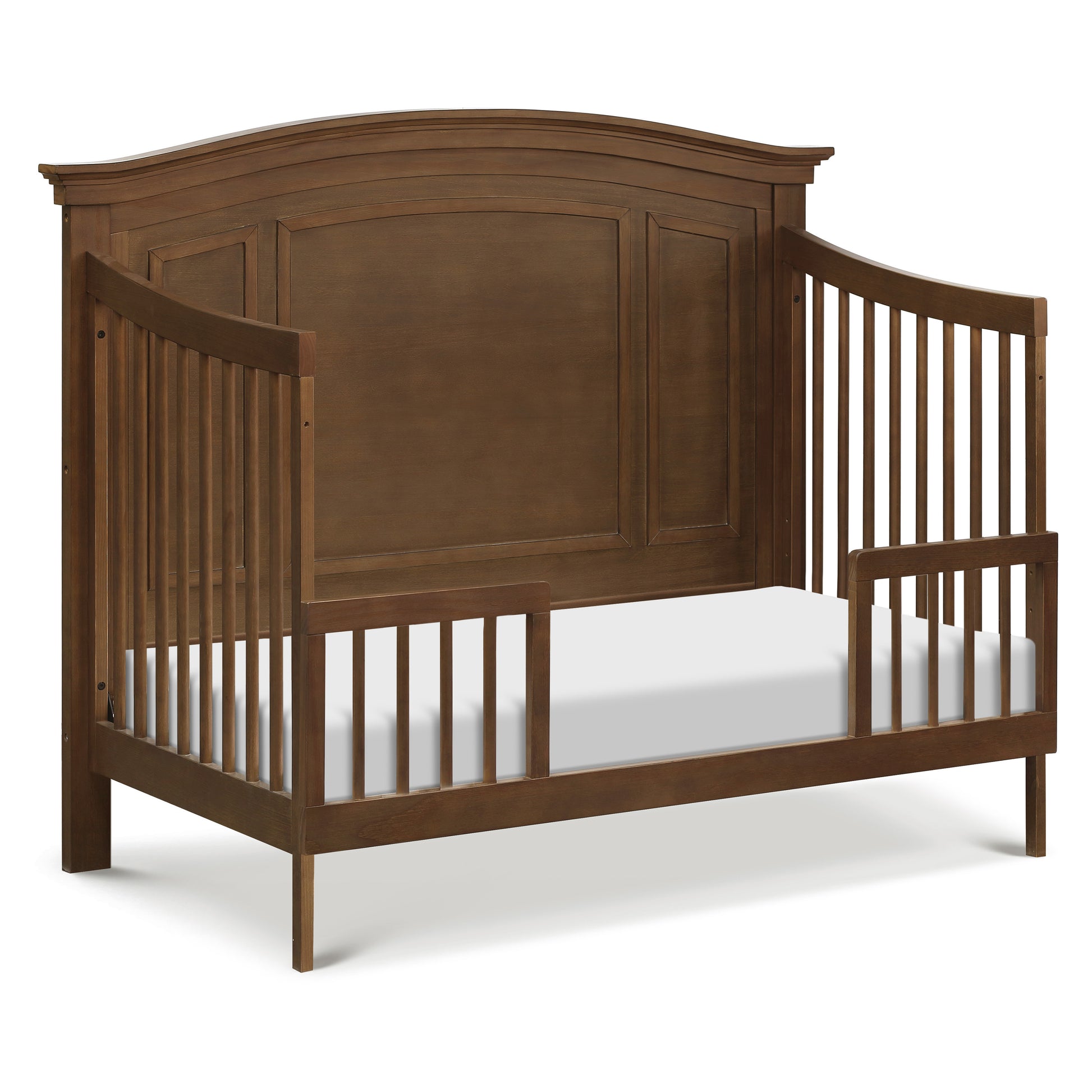 Durham 4-in-1 Convertible Baby Crib - White Nursery Furniture for Toddler to Full Size Bed | Perfect for Nursery, Bedroom & Guest Room