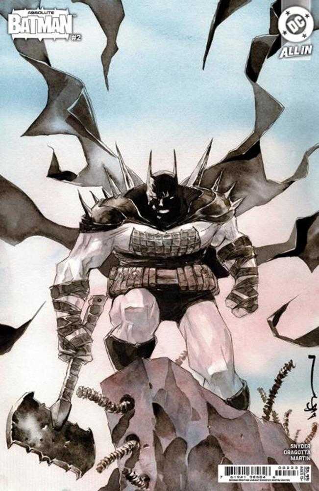 Absolute Batman #2 2nd Print Cover B Dustin Nguyen Variant - Comic Book Collectible for DC Fans, Display & Investment Piece