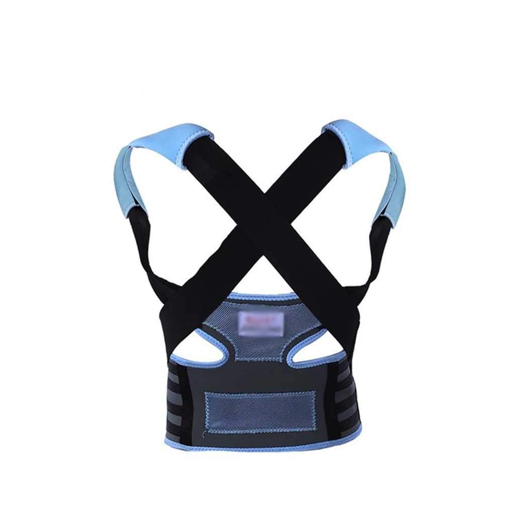 TJLSS Posture Corrector for Kids & Adults - Adjustable Back Support Belt, Lumbar & Shoulder Brace for Spine Alignment - Medium Size (M) - Ideal for Office Work, Gaming & Daily Posture Improvement