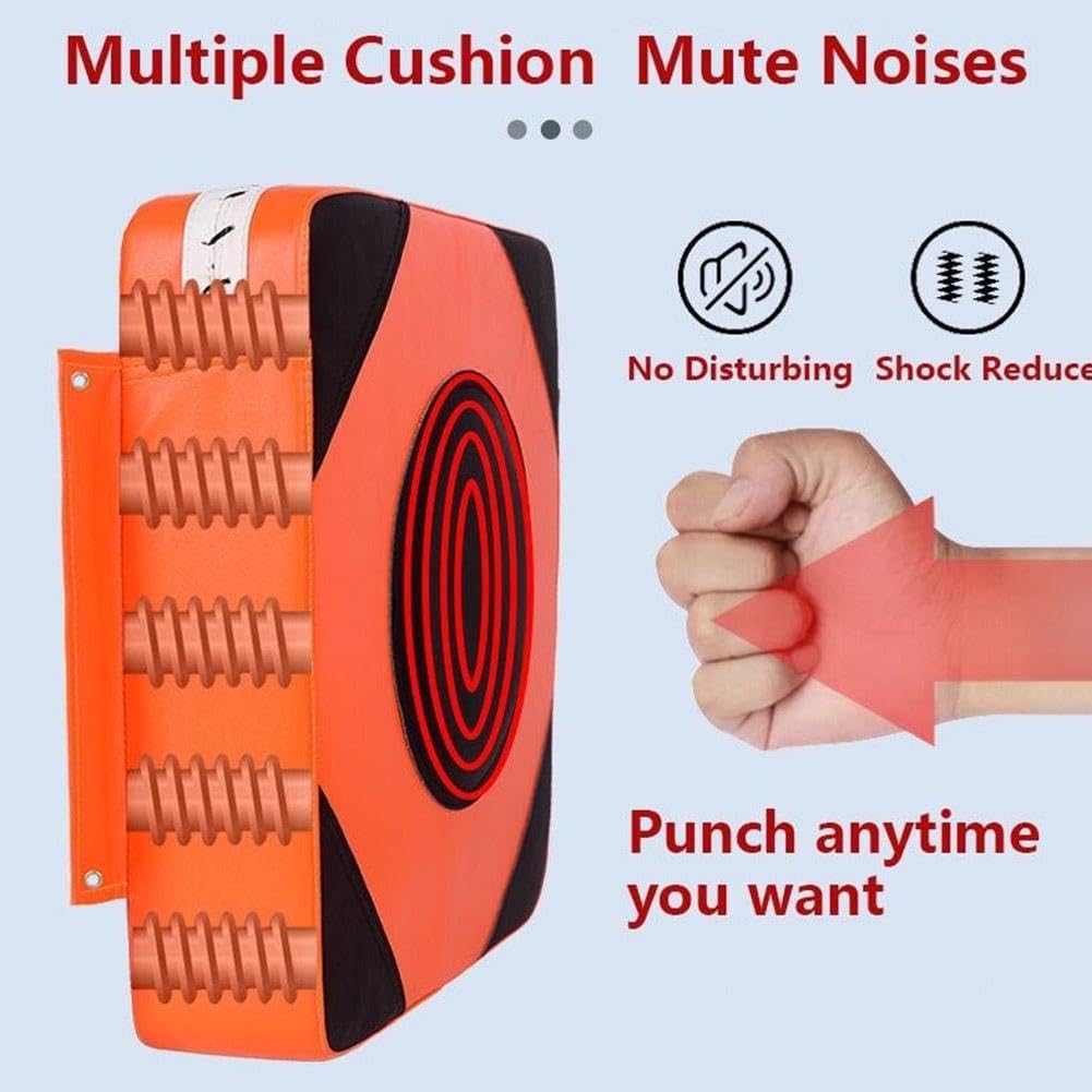 Wall Punching Pad - PU Boxing Wall Punch Target Pad for Fitness & Martial Arts Training | Heavy Duty Wall Punch Bag for Boxing, MMA, Kickboxing & Home Gym Workouts | Perfect for Strength Training & Stress Relief