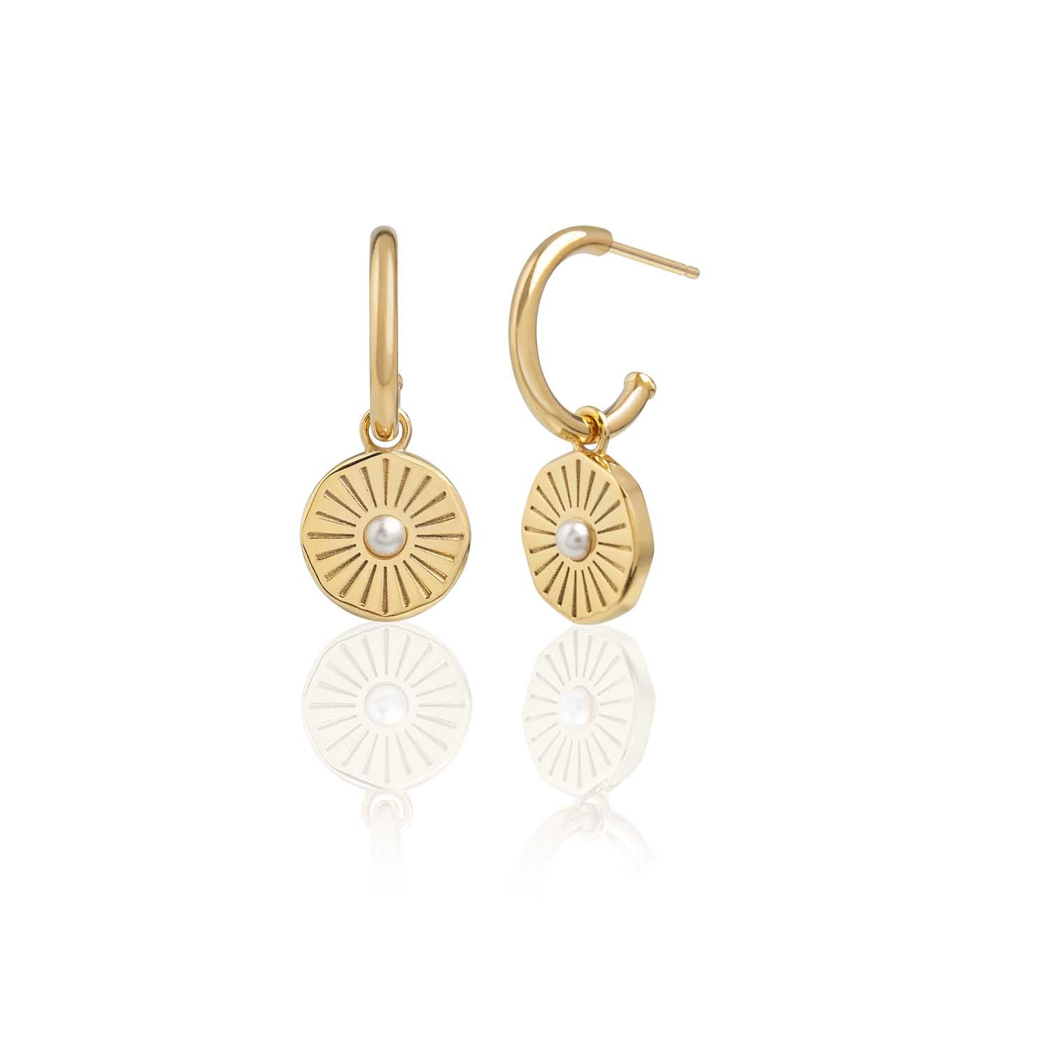 Ocean Star Sand Dollar Drop Earrings - Sterling Silver Beach Jewelry for Women | Perfect for Summer Vacations, Beach Weddings & Boho Fashion