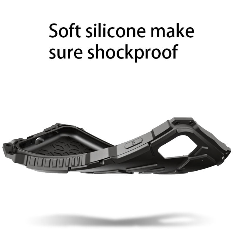 iPhone 15 Pro Max Case - Shockproof Aluminum Bumper with Military-Grade Protection | Perfect for Outdoor Adventures, Travel & Daily Use