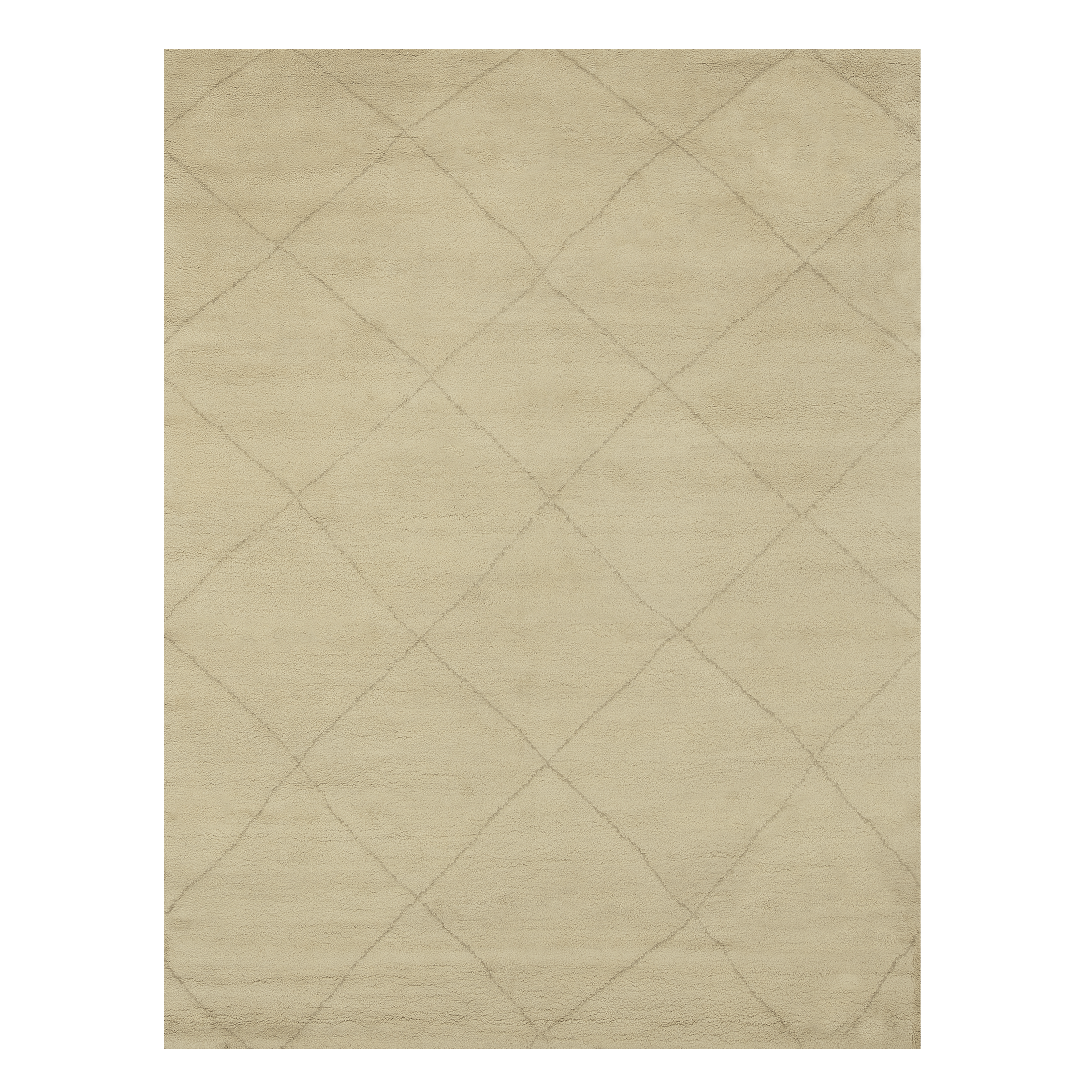 Asilah Beige Area Rug - Soft & Durable Moroccan Style Rug for Living Room, Bedroom, or Office - Perfect for Boho, Modern & Traditional Home Decor