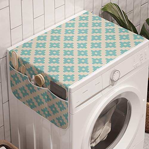 Turquoise and Beige