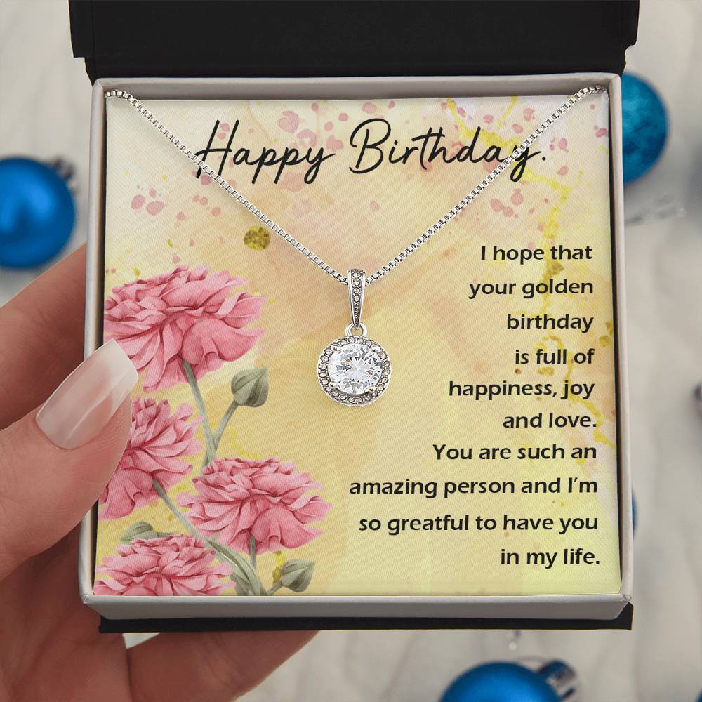 Birthday Gifts for Women - Personalized Necklace Jewelry with Message Card - Perfect Gift for Wife, Girlfriend, Best Friend - Ideal for Anniversaries, Valentine's Day & Special Occasions