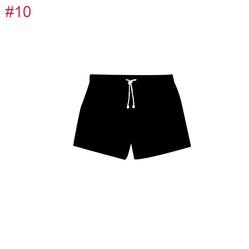 Men's Lightweight Quick-Dry Printed Beach Pants - Comfortable Swim Trunks for Summer Vacation & Poolside Relaxation