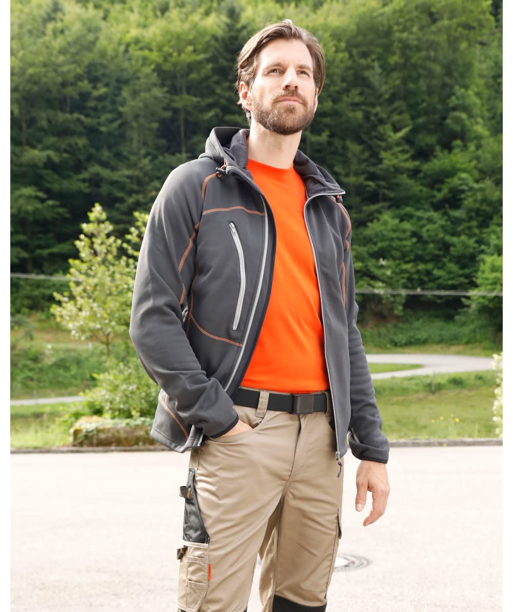 Breathable Men's Workwear Hoodie - Lightweight Comfort for Construction, Landscaping & Outdoor Jobs