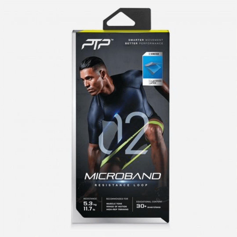 PTP Microband Light (Lime) - USB Rechargeable LED Wristband for Running, Cycling & Night Safety - Perfect for Jogging, Concerts and Outdoor Activities