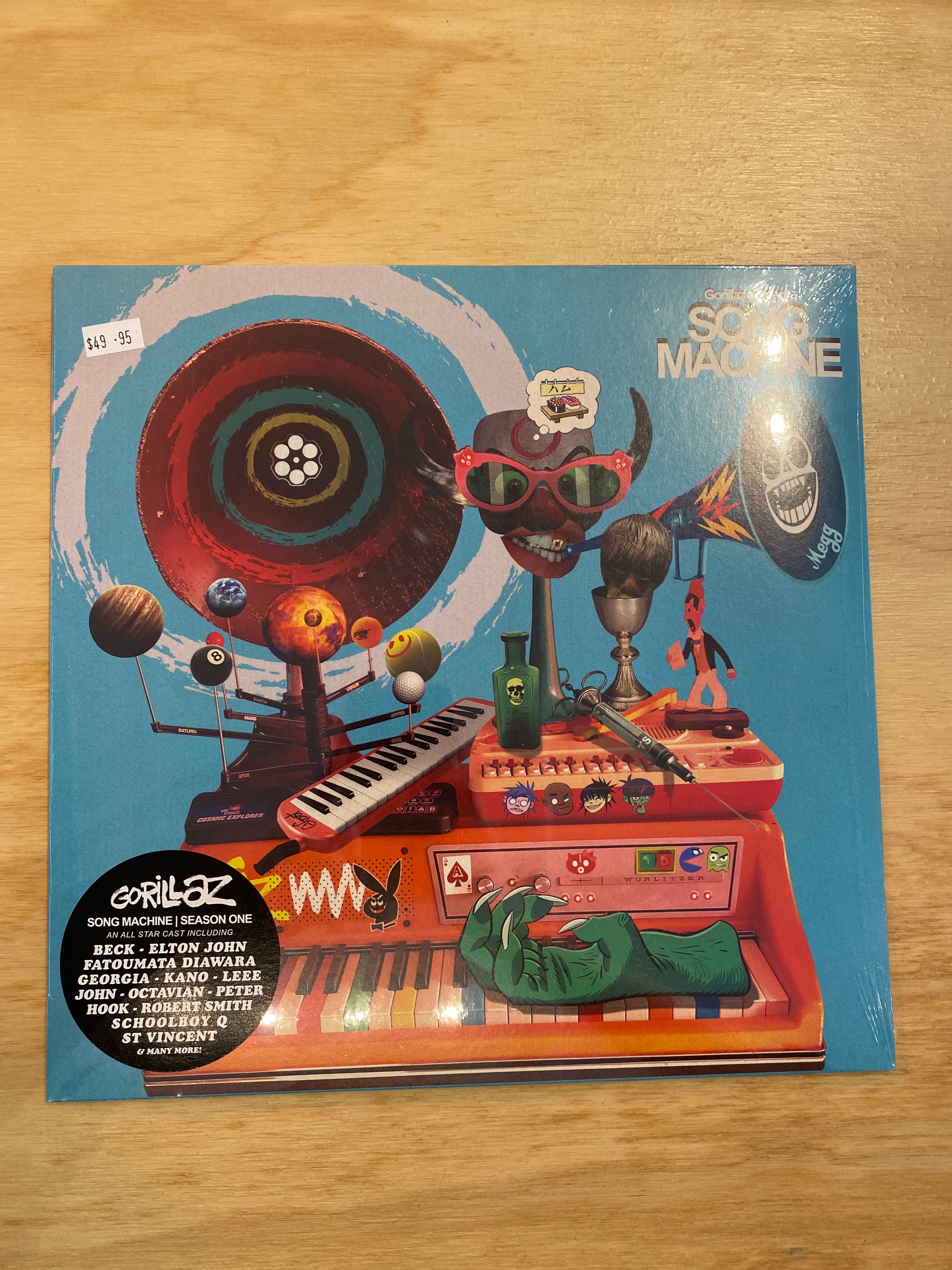 Gorillaz Song Machine Season 1 Vinyl LP Record - Limited Edition Alternative Rock Album for Music Collectors & Vinyl Enthusiasts - Perfect for Home Listening, Gifts & Music Lovers