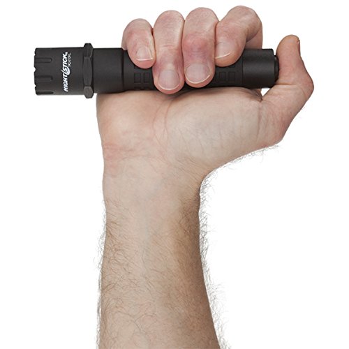 Nightstick TAC-510XL Xtreme Lumens Rechargeable Tactical Flashlight - 1000 Lumens, 6.25-Inch Polymer Body, Black - Perfect for Law Enforcement, Outdoor Adventures & Emergency Preparedness